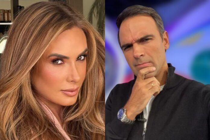 Nicole Bahls e Tadeu Schmidt