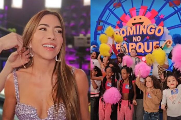 Patrícia Abravanel comanda o Domingo no Parque - Foto: Instagram