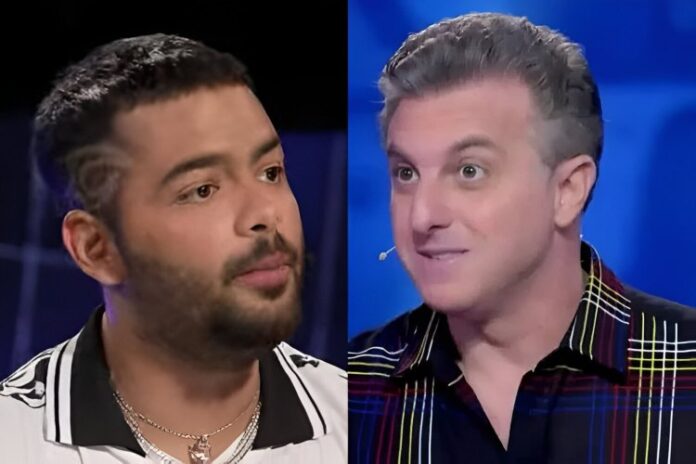 Pedro Sampaio e Luciano Huck