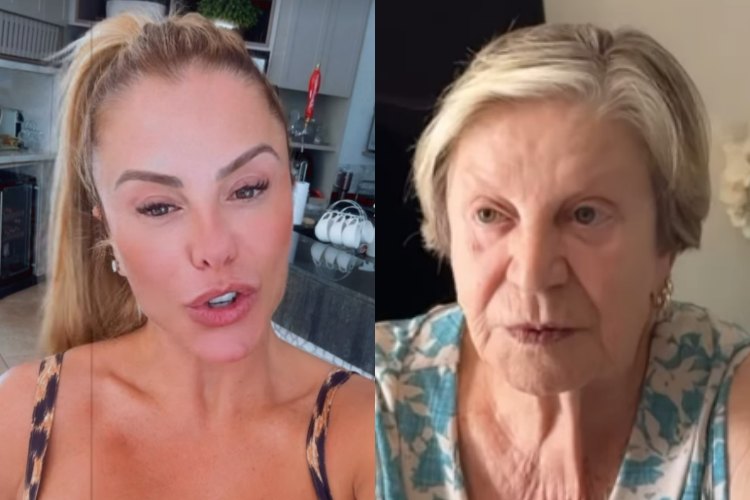 Poliana Rocha leva ‘puxão de orelha’ da mãe, Dona Eponina, e explica motivo: “Uma falha minha”