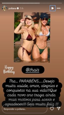 Post da Poliana Rocha