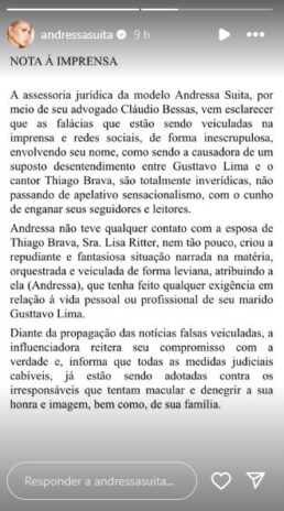 Post de Andressa Suita