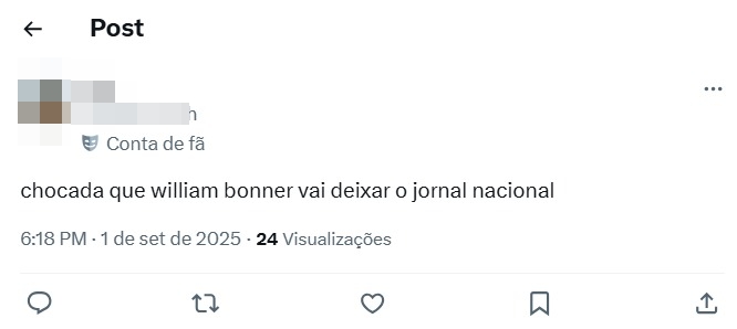 Público do X, antigo Twitter Público do X, antigo Twitter (Reprodução: X)