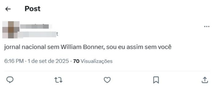Público do X Público do X (Reprodução: Twitter)