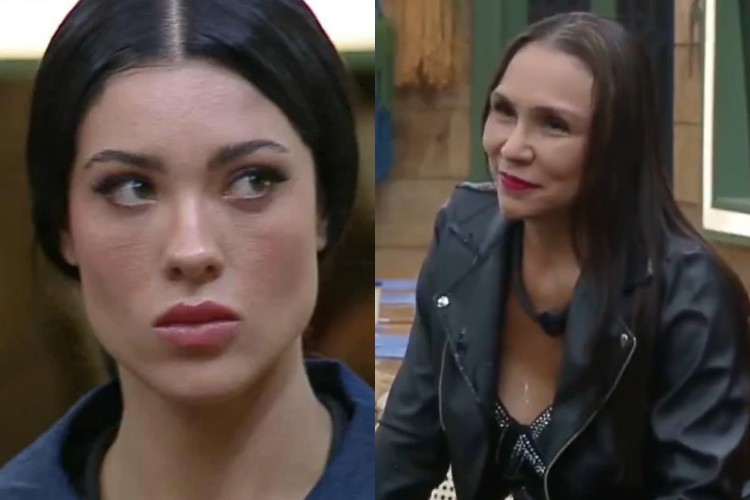 A Fazenda 17: Rayane se revolta e joga copo de água em Yoná no reality