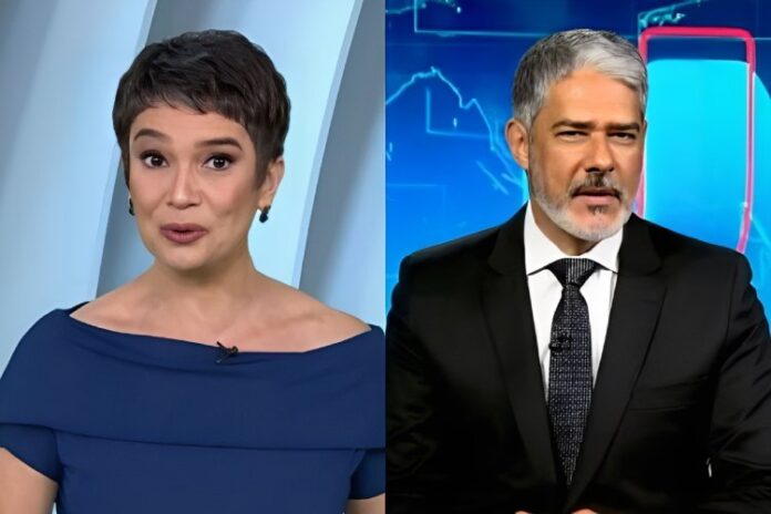 Sandra Annenberg e William Bonner