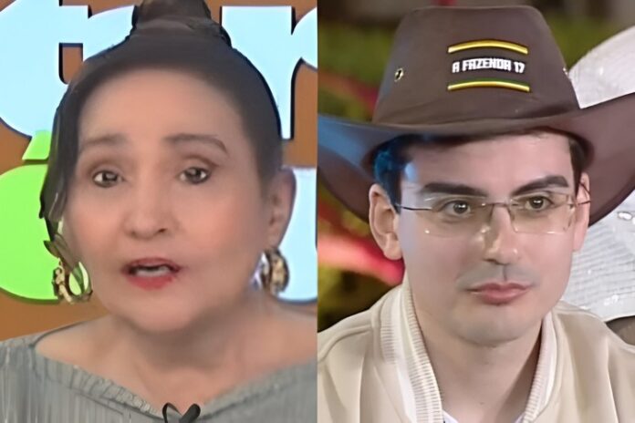 Sonia Abrão e Dudu Camargo