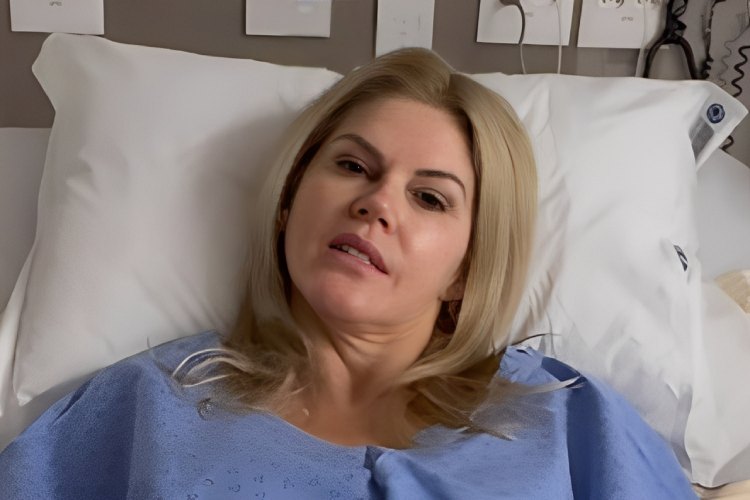 Val Marchiori é internada para dar início à quimioterapia: ‘Muito medo’ 