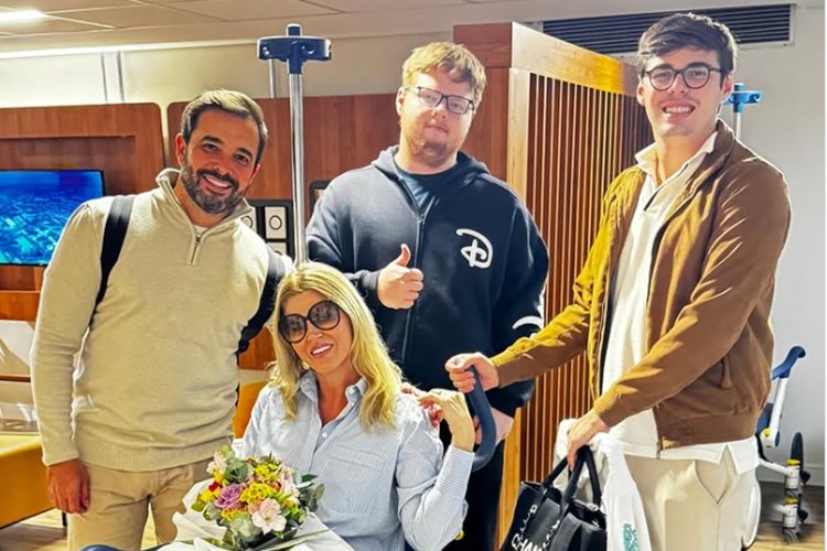 Val Marchiori recebe alta hospitalar após cirurgia de câncer de mama: “Foram dias difíceis”