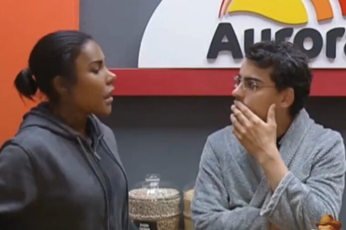 a fazenda Carol e Dudu em A Fazenda (Foto: Reprodução/ RecordTV)