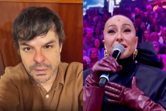 Adrilles Jorge e Sabrina Sato