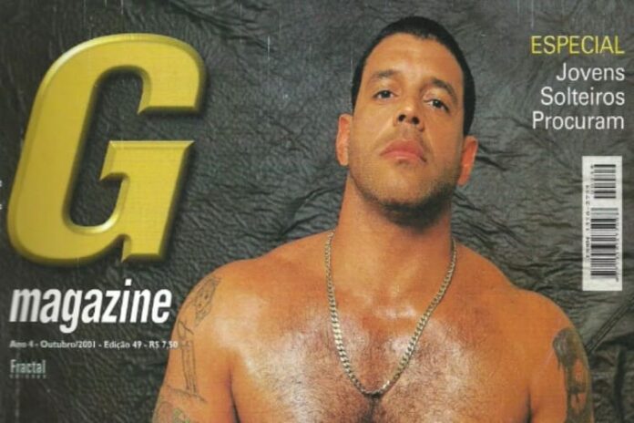 Alexandre Frota na capa da 'G Magazine' - Reprodução: Redes Sociais