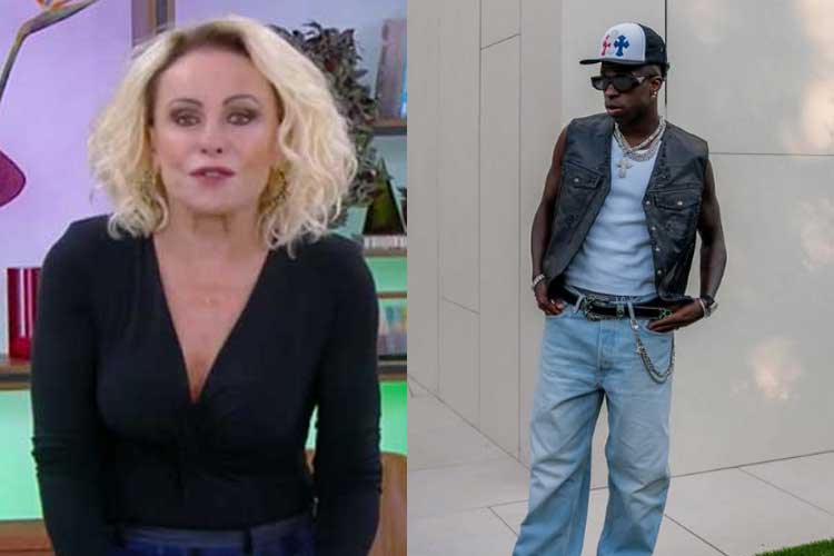 Ana Maria Braga e Vini Jr