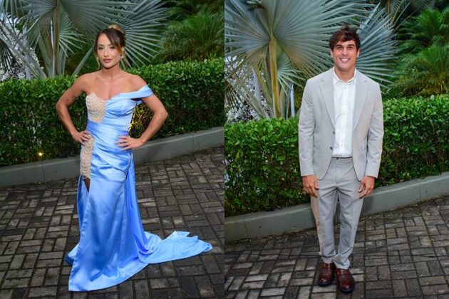 Bruna Griphao e Felipe Roque