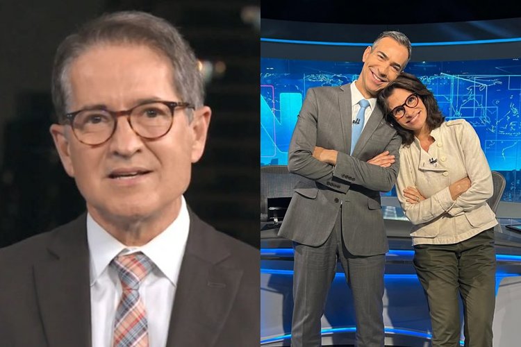 Carlos Tramontina não se cala e diz o que pensa sobre César Tralli no Jornal Nacional