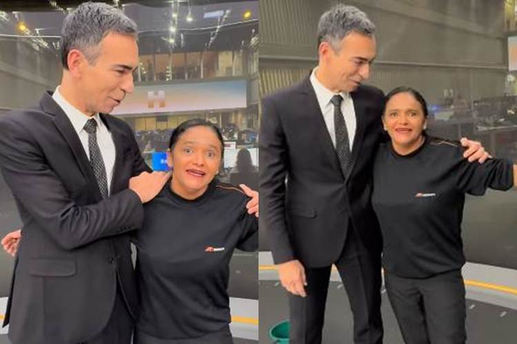 Cesar Tralli e dona Silvia - Instagram