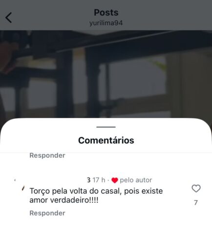 Curtida do Yuri Lima Curtida do Yuri LIma