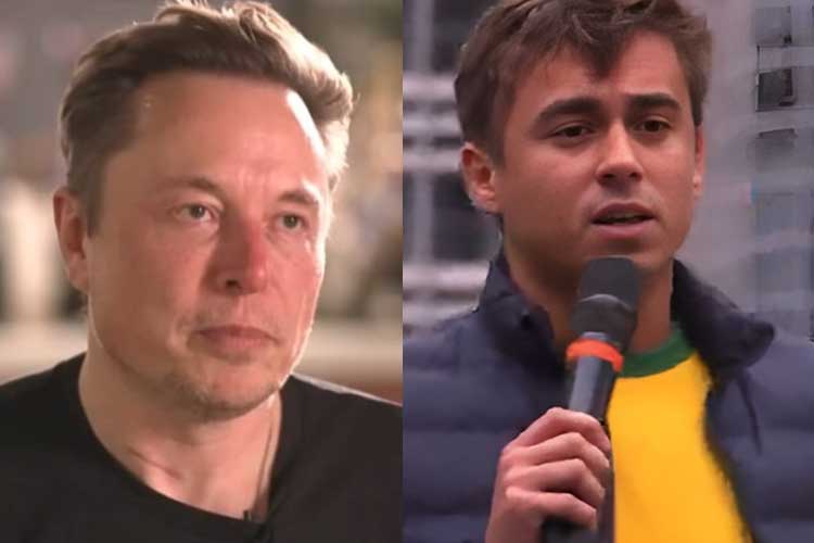 Elon Musk e Nikolas Ferreira