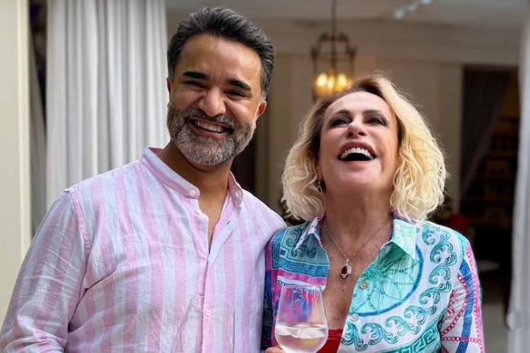 Ana Maria Braga revela paixão por Fábio Arruda ao celebrar aniversário