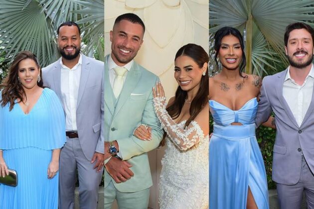 Famosos no casamento de Lexa e Ricardo Vianna
