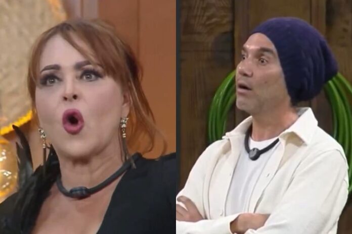 Gaby Spanic e Fernando em A Fazenda 17 - Foto: Record