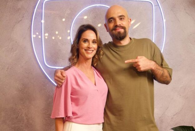 Helen Martins e o filho Luca de Oliveira Beting