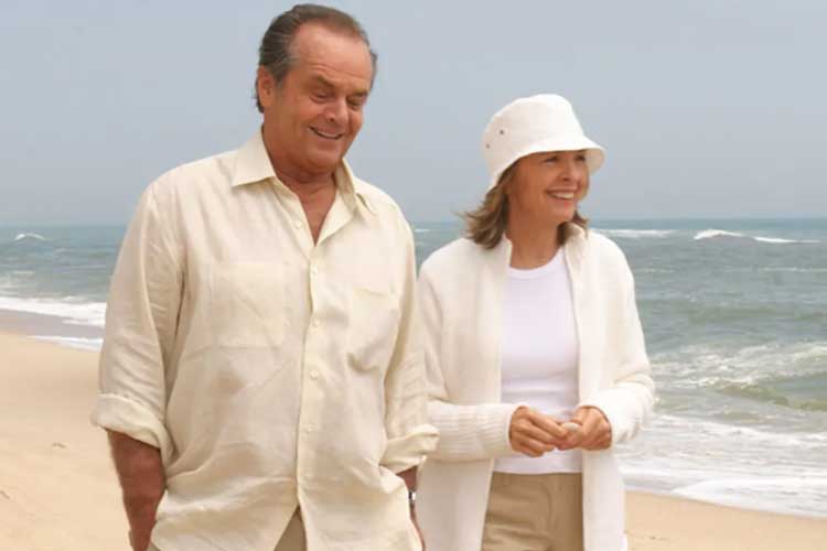Jack Nicholson e Diane Keaton