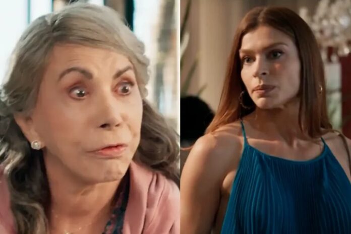 Josefa e Arminda em Três Graças Josefa e Arminda em Três Graças (Foto: Reprodução/ Globo)