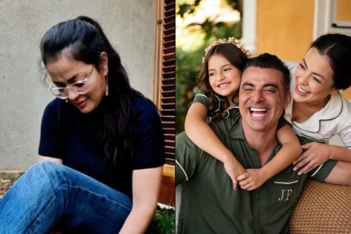 Li Martins e JP Mantovani com a filha Li Martins e JP Mantovani com a filha - Foto: Instagram
