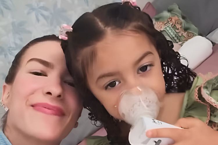 Lore Improta relata momento delicado de saúde da filha e desabafa: “Hoje foi luta”