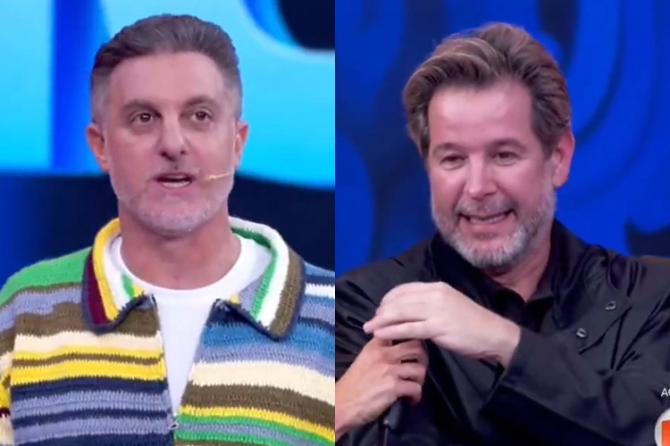 Luciano Huck constrange Murilo Benício ao vivo no ‘Domingão’