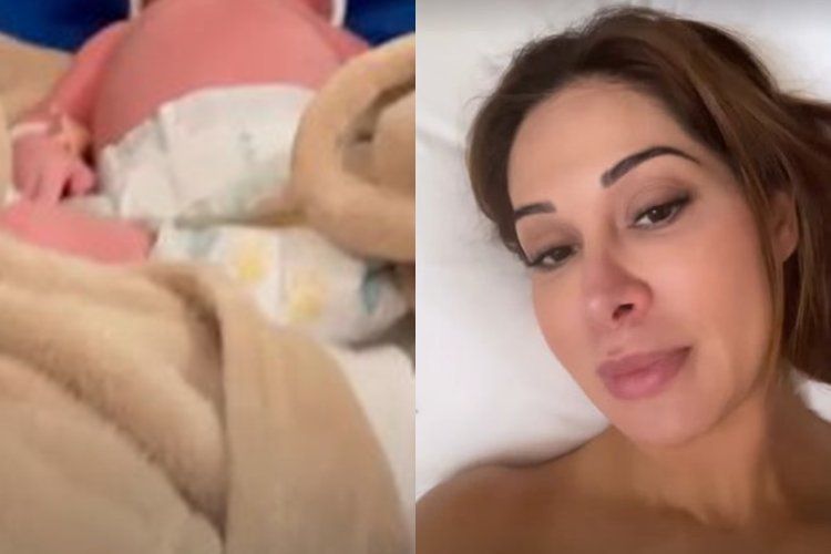 Maíra Cardi visita a filha na UTI e desabafa em lágrimas: “Não consegui ficar”