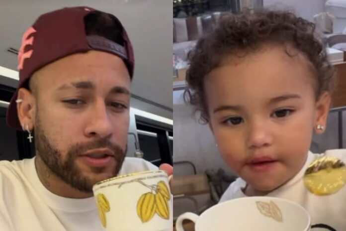 Neymar e Mavie 