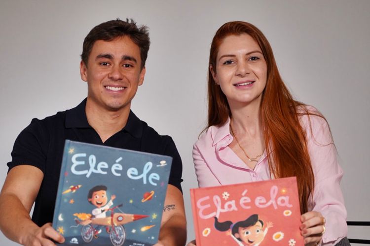 Nikolas Ferreira lança livro infantil: “Ele é Ele & Ela é Ela”