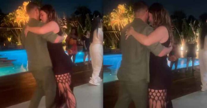 Paolla Oliveira dança coladinha com Diogo Nogueira em festão de despedida de Vale Tudo — Foto: Instagram