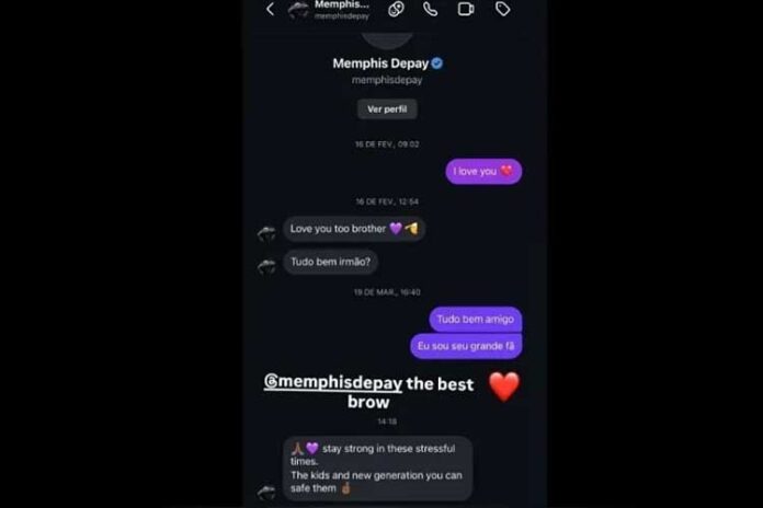 Oruam e Memphis Depay