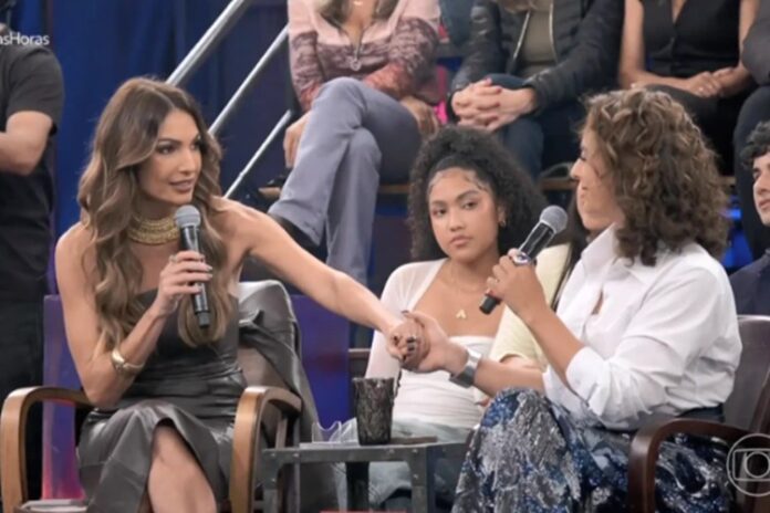 Patrícia Poeta e Catia Fonseca - Foto: Globo