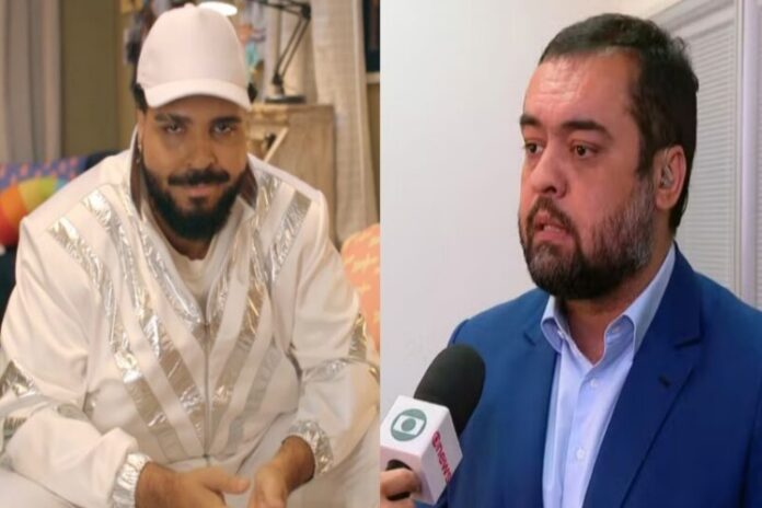 Paulo Vieira e Claudio Castro - Reprodução: Redes Sociais