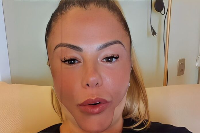 Poliana Rocha explicando tudo ao público (Reprodução: Instagram)