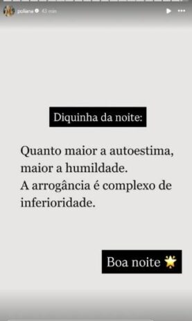 Post da Poliana Rocha (Reprodução: Instagram)