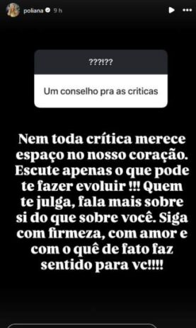 Post de Poliana Rocha (Reprodução: Instagram)