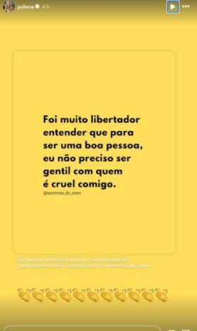 Postagem da Poliana Rocha