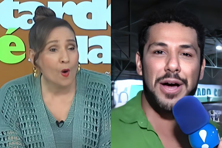 Sonia Abrão fica em choque, ao vivo, com ator Amaury Lorenzo: “Que isso?”