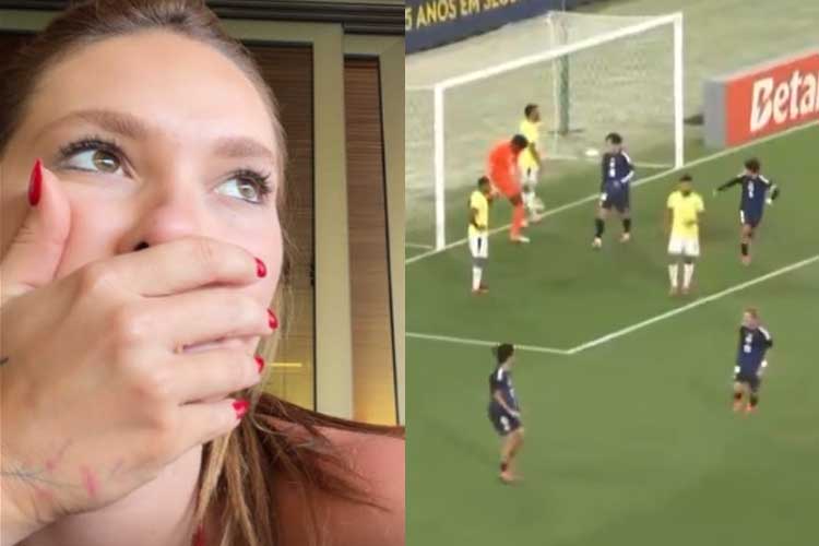 Virginia reage após derrota do Brasil pelo Japão