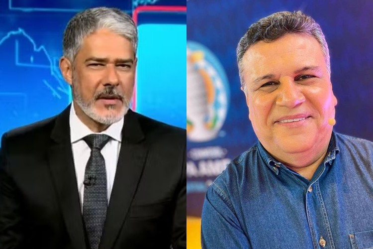 William Bonner debocha de Fórmula 1 na Band e Téo José detona: “Perdeu o respeito”