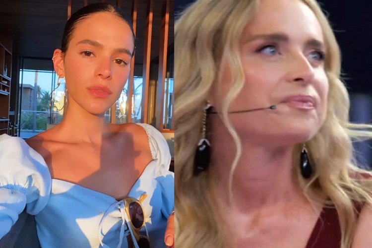 Bruna Marquezine e Angélica Bruna Marquezine e Angélica (Foto: Reprodução)