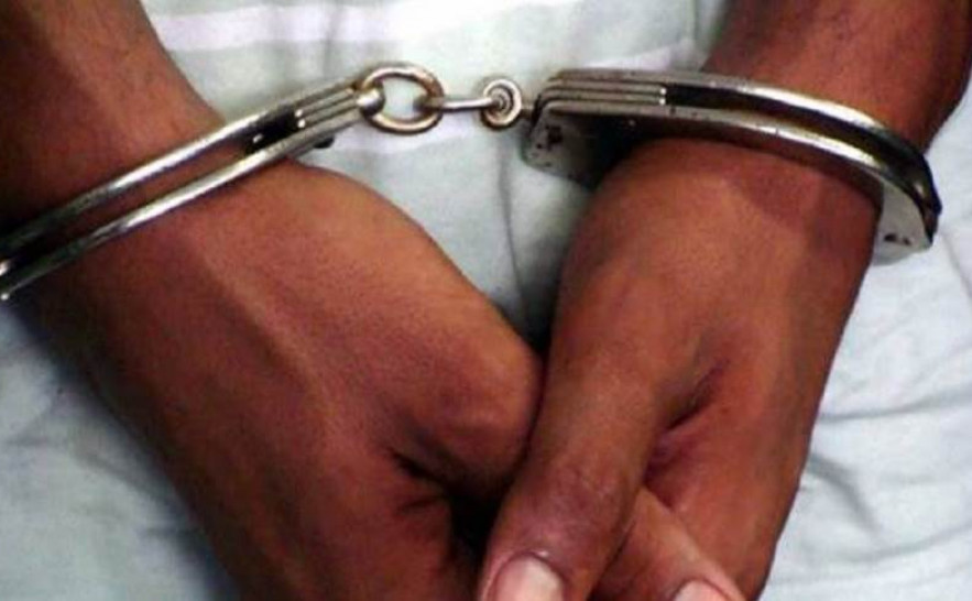 Ex-jogador é preso (Foto: Foto: Ascom da 5ª CIPM/ Reprodução)