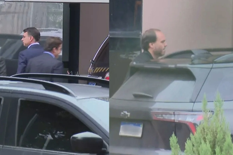 Flávio e Carlos Bolsonaro Flávio e Carlos Bolsonaro