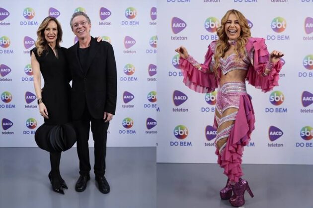 Ana Furtado com Boninho - Joelma