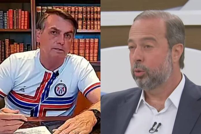 Jair Bolsonaro e Alexandre Silveira Jair Bolsonaro e Alexandre Silveira